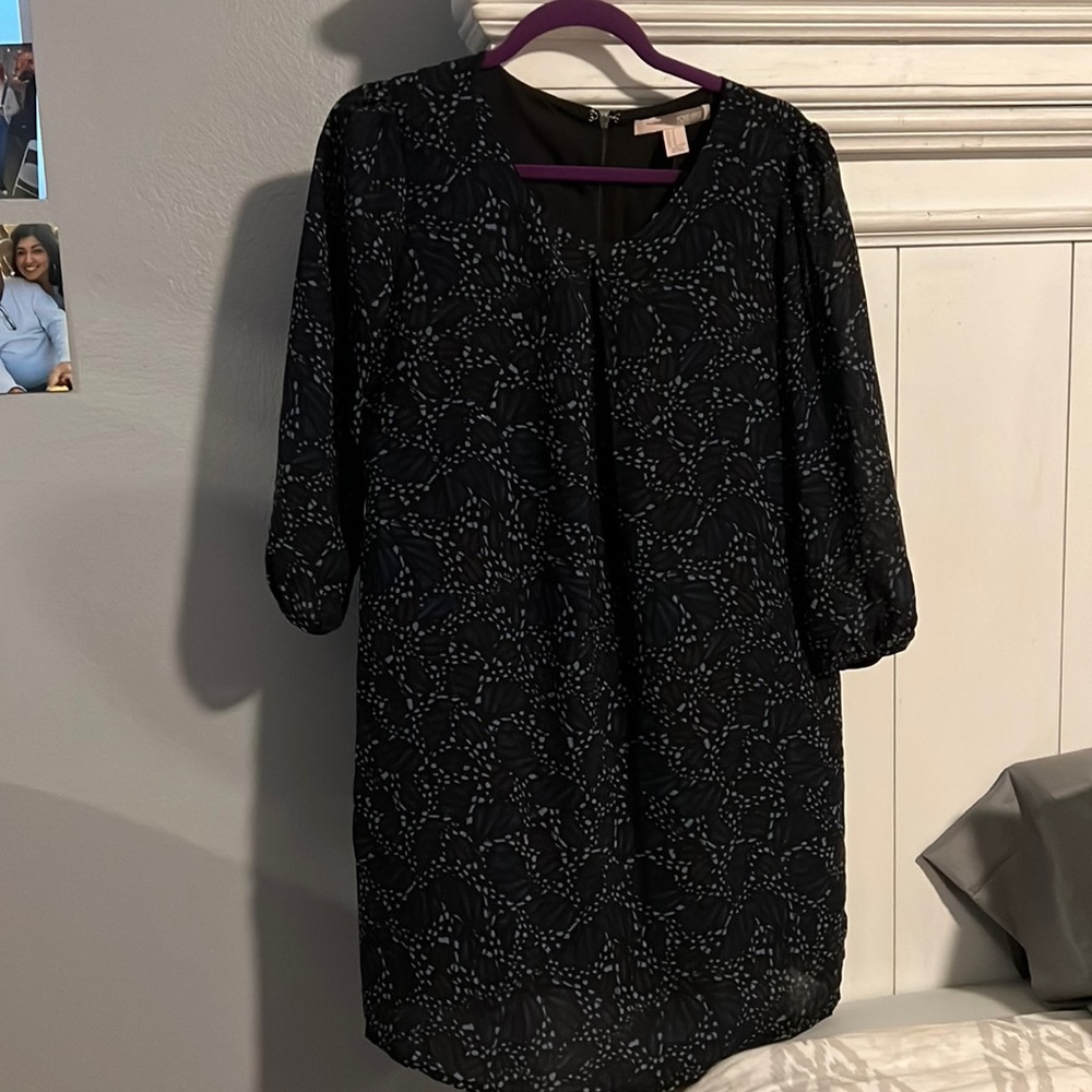 Blue and gray Forever 21 dress